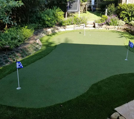 Putting greens